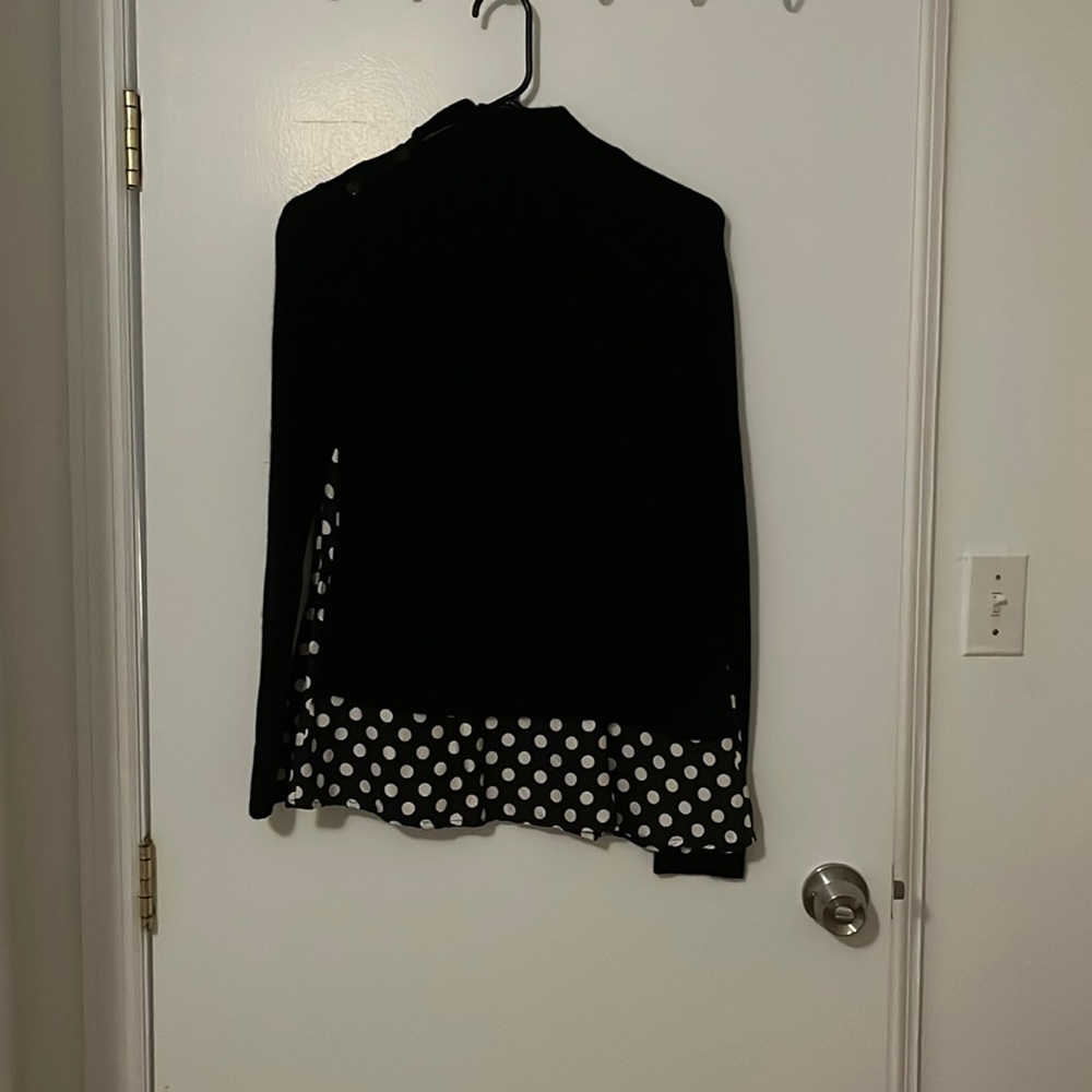 KAte spade polka dot sweater size XS
